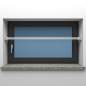 Mobile Preview: Fenstersicherung Stange rechteckig 50x25 mm / Länge bis 2600mm
