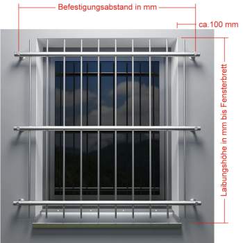 Fenstergitter nach Maß