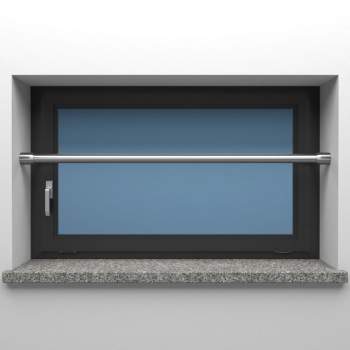 Fenstersicherung Stange rund - ø 26,9 mm / Länge bis 1300mm