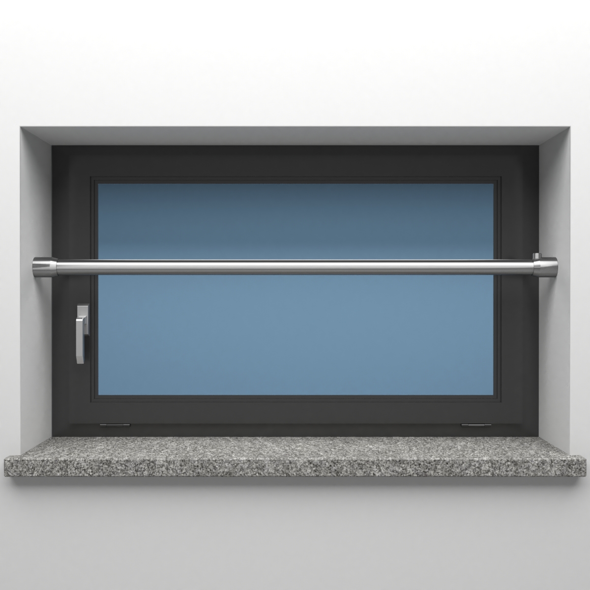 Fenster Einbruchschutz Stange Fenstergitter - Security Bar III