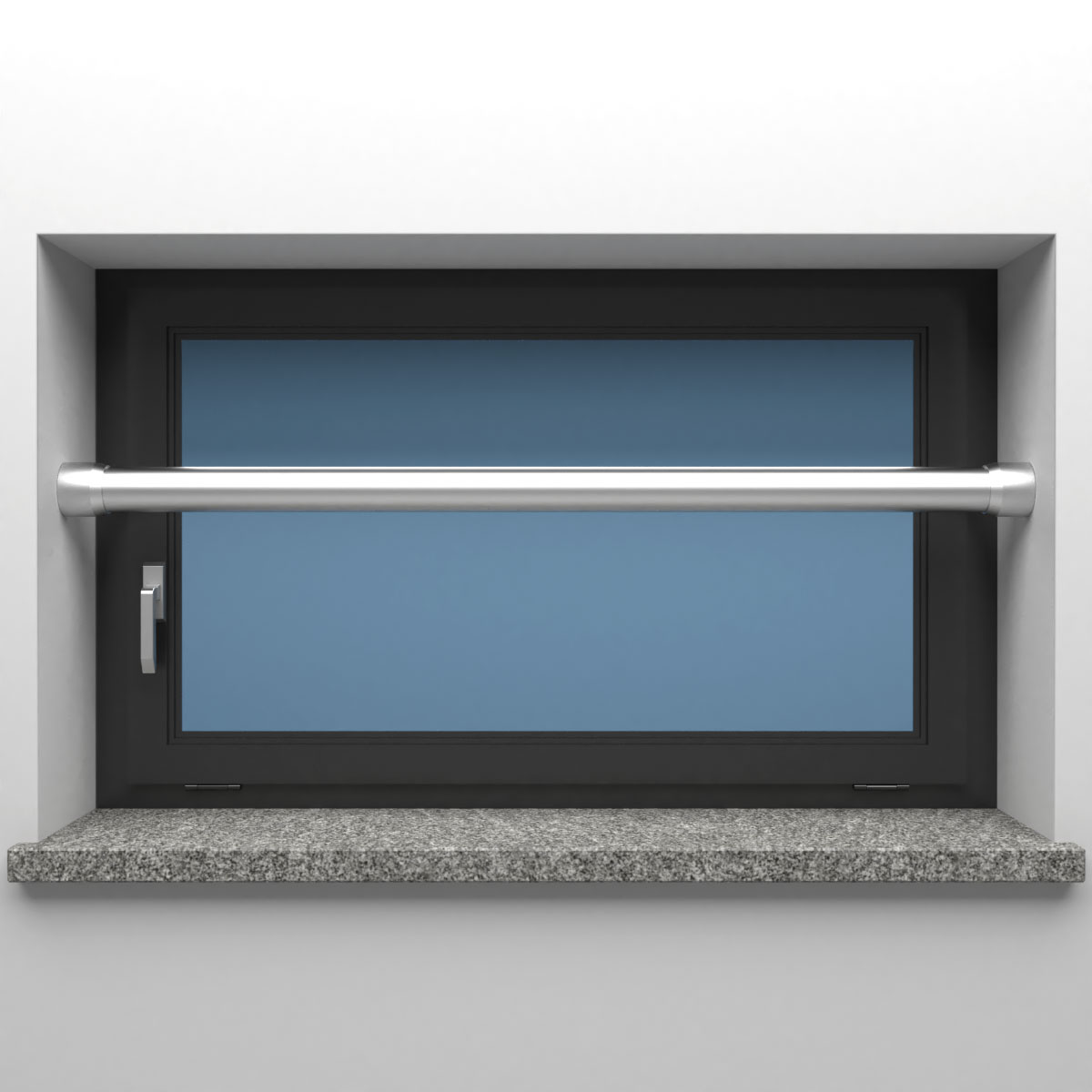 Einbruchschutz Fenster-Stange ø 42,4 mm