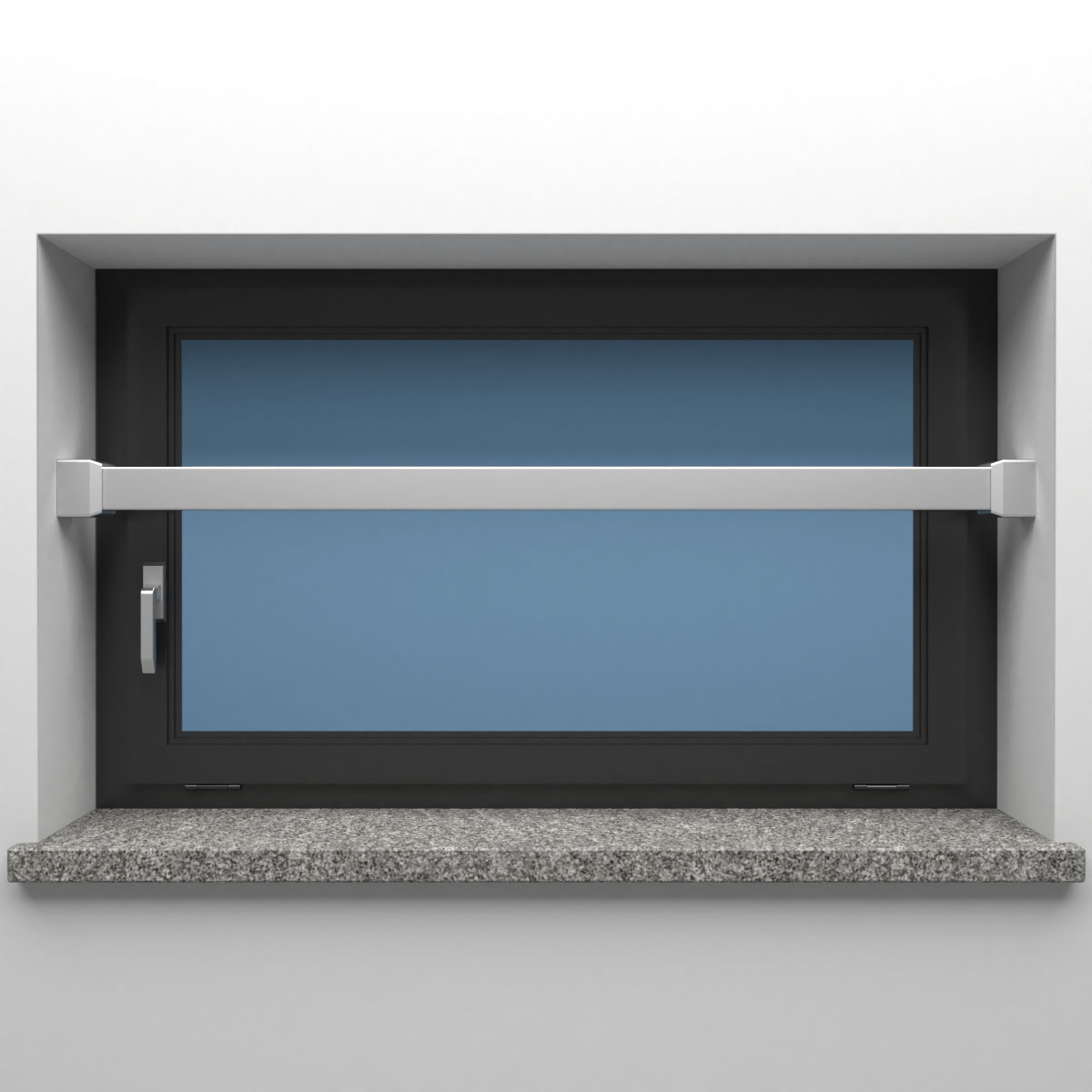 Einbruchschutz mit Fenster Stange 40 x 40 - Jetzt online kaufen