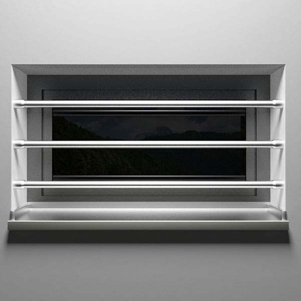 Sicherung für Kellerfenster nachträglich montiert Sicherung für Kellerfenster nachträglich montiert