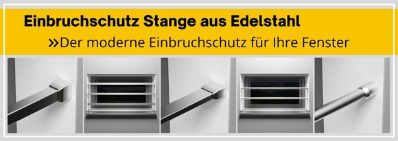 Einbruchschutz und Fenstergitter